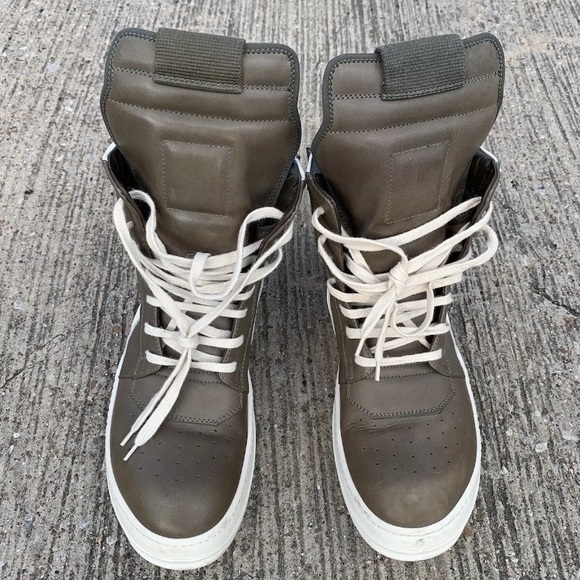 RICK OWEN Geobaskets 7288576109 Khaki - Picture 7 of 11